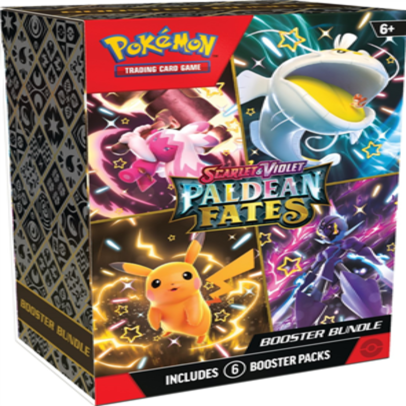 Pokemon Karmesin & Purpur - Paldeas Schicksale Booster Bundle Deutsch TCG Sammelkartenspiel