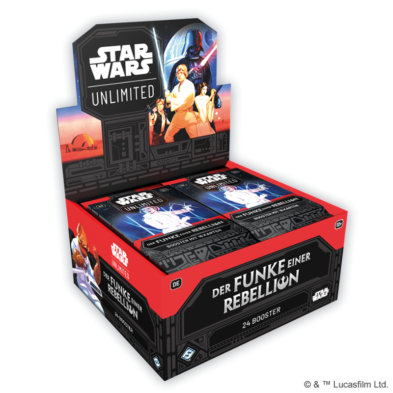 Star Wars: Unlimited - Der Funke einer Rebellion Booster Display 24 Booster Deutsch 