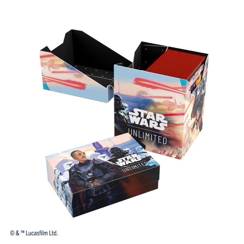 Gamegenic - Star Wars: Unlimited Soft Crate - Mandalorian/Moff Gideon. TCG Zubehör 