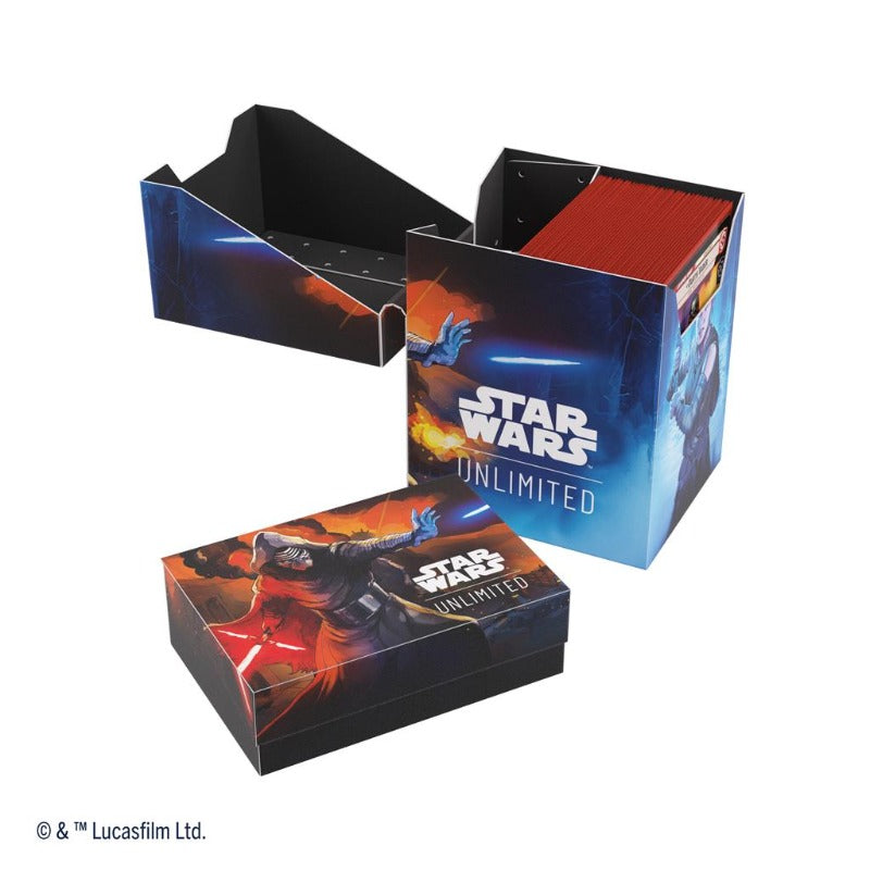 Gamegenic - Star Wars: Unlimited Soft Crate - Rey/Kylo Ren TCG Zubehör 