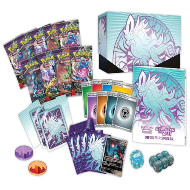 Pokémon Karmesin & Purpur Gewalten der Zeit Windewoge Top Trainer Box Deutsch TCG Sammelkartenspiel