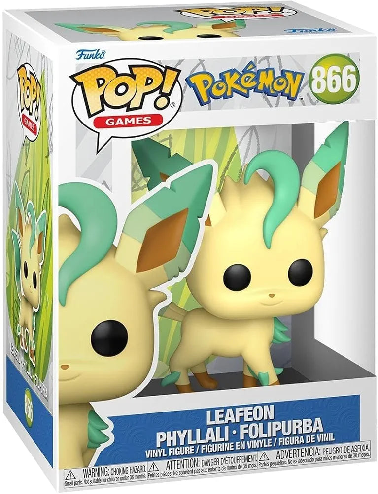 Funko POP! Games: Pokemon - Leafeon (EMEA) Merchandise 