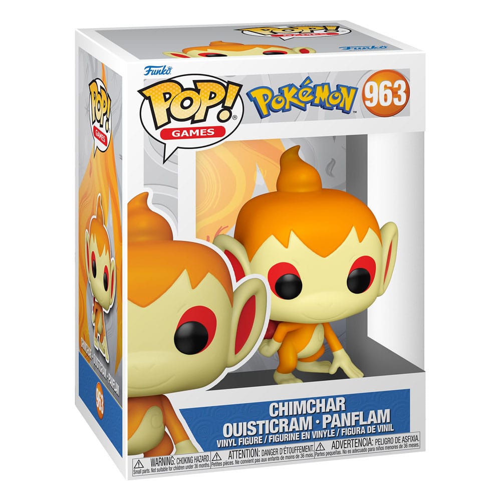 Funko POP! Games: Pokemon- Chimchar (EMEA) Merchandise 