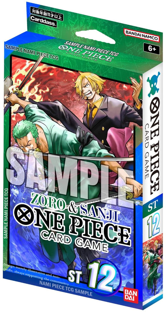 One Piece Card Game Starter Deck - Zoro and Sanji - [ST-12] Englisch