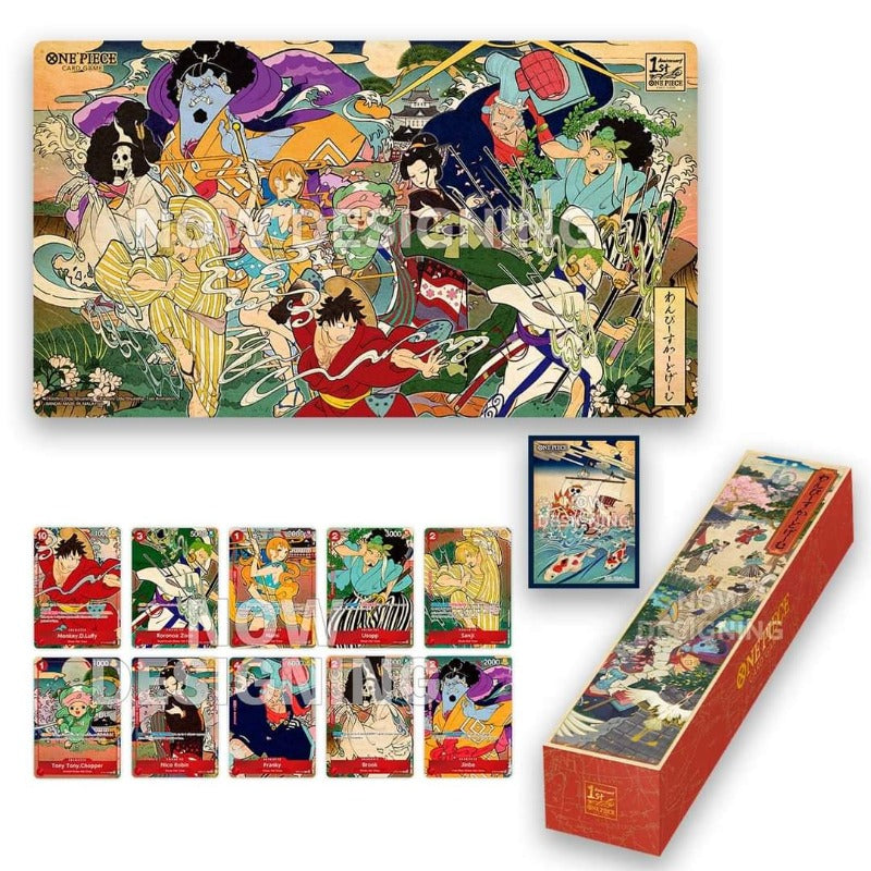 One Piece Card Game English Version 1st Year Anniversary Set  TCG Sammelkartenspiel 