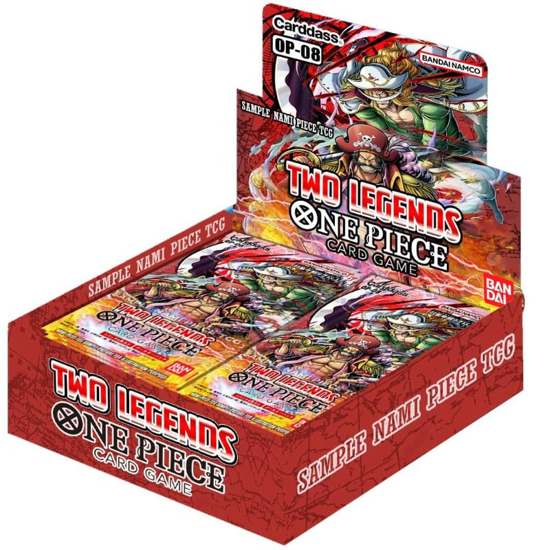 One Piece Card Game - Two Legends OP-08 Case Englisch 13.09.2024 Displays TCG Sammelkartenspiel