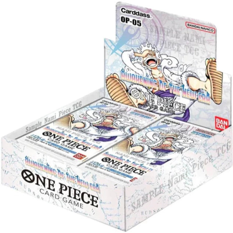 One Piece Card Game Awakening of the New Era  OP-05 Booster Display (24 Packs) Englisch (VORVERKAUF) 08.12.2023 TCG Sammelkartenspiel 