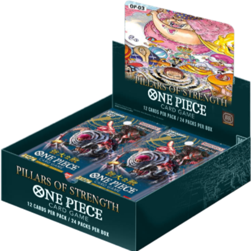 One Piece Card Game - Pillars of Strength OP3 Booster Display REPRINT (24Packs)