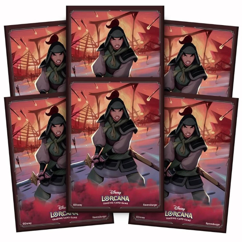 Disney Lorcana - Kartenhüllen "Mulan" 65 Sleeves