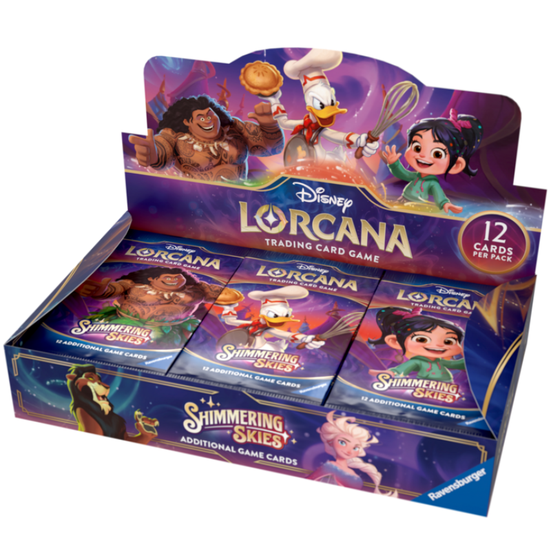 Disney Lorcana: Set 5 Shimmering Skies Booster Display (English) TCG Sammelkartenspiel 