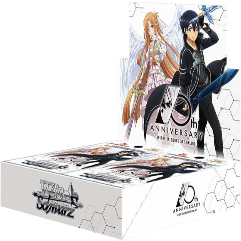 Weiß Schwarz - Animation Sword Art Online 10th Anniversary Booster Display (16 Packs) Englisch