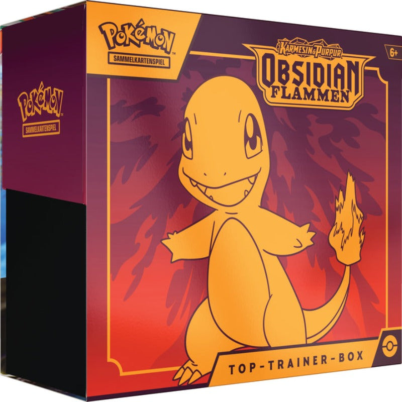 Obsidian Flame Karten TCG top trainer box elite Trainer box deutsch 