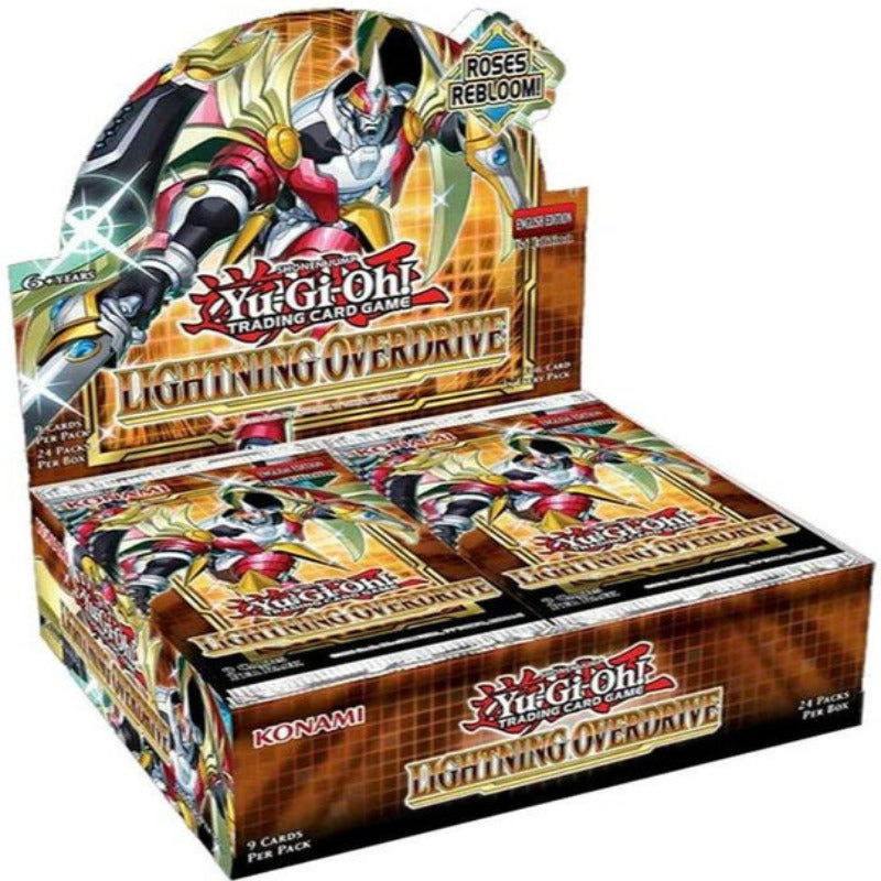 Yu-Gi-Oh! Lightning Overdrive Display (24 Booster) Englisch - TCG Sammelkartenspiel