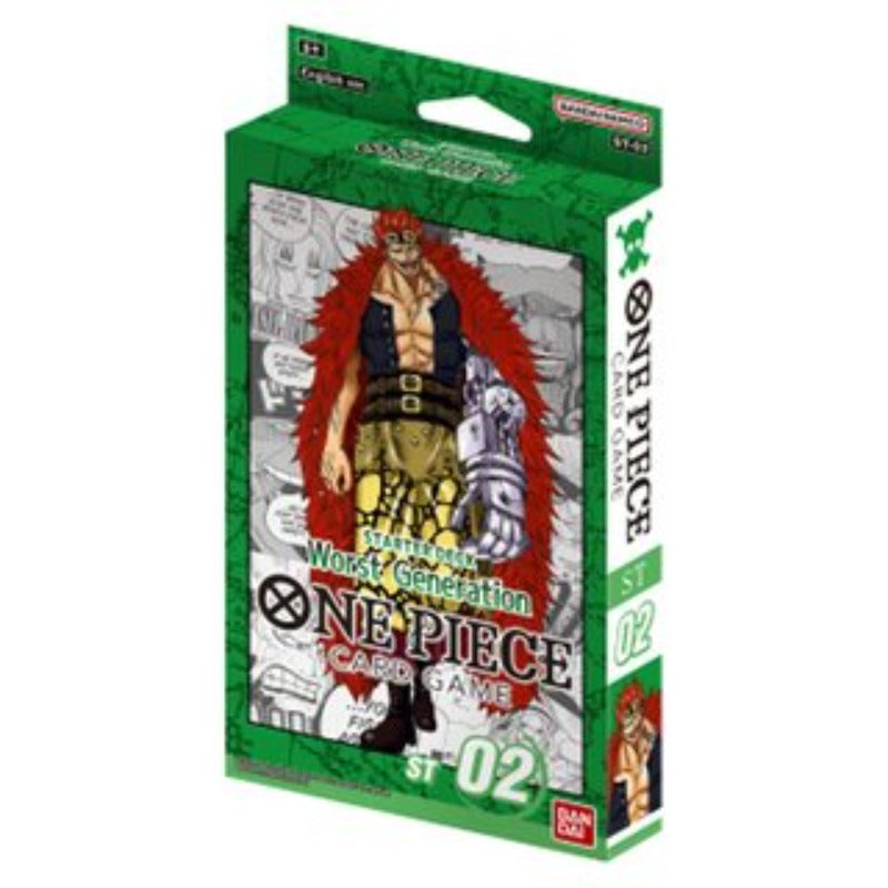 One Piece Card Game - Worst Generation Starter Deck ST02 Englisch