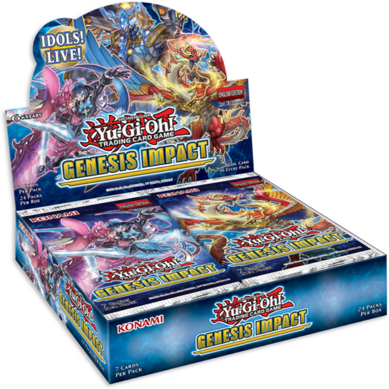 Yu-Gi-Oh! Genesis Impact Display (24 Booster) Englisch - TCG Sammelkartenspiel