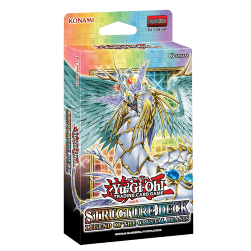 Yu-Gi-Oh! Structure Deck: Legend of the Crystal Beasts Deutsch 1.Auflage - TCG Sammelkartenspiel