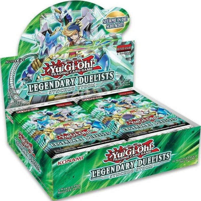 Yu-Gi-Oh! Legendary Duelists: Synchro Storm Display (36 Booster) 1 Edition - TCG Sammelkartenspiel