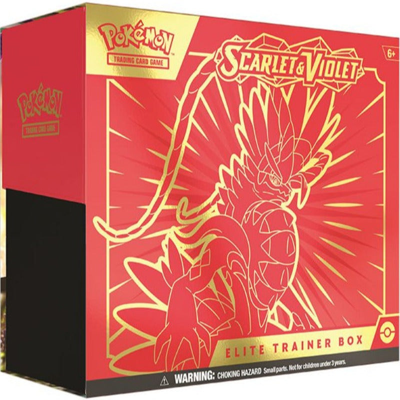 Pokémon Karmesin & Purpur Set 1 Top-Trainer Box 2 Englisch