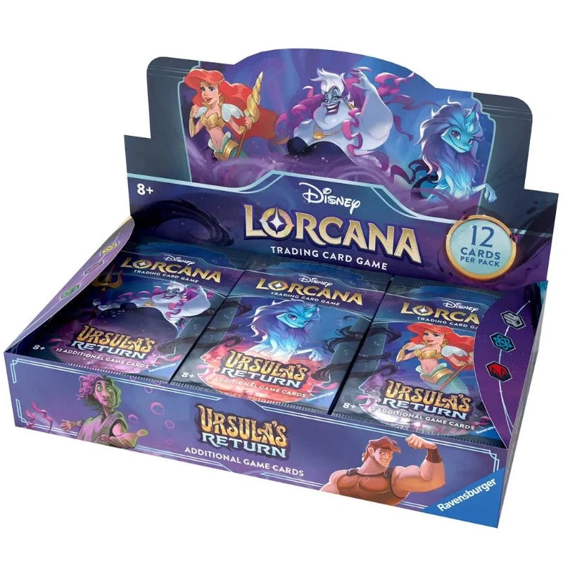 DISNEY LORCANA: SET 4 - BOOSTER DISPLAY (24 PACKS) - ENGLISCH TCG Sammelkartenspiel 