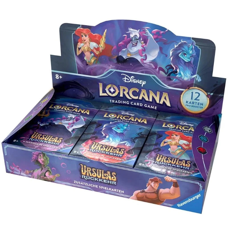 DISNEY LORCANA: SET 4 - BOOSTER DISPLAY (24 PACKS) - DEUTSCH TCG Sammelkartenspiel