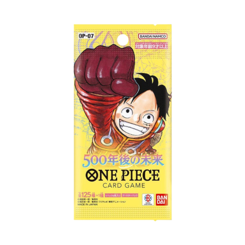 One Piece Card Game OP07 - 500 Years in the Future - Booster (Japanisch) TCG Sammelkartenspiel 