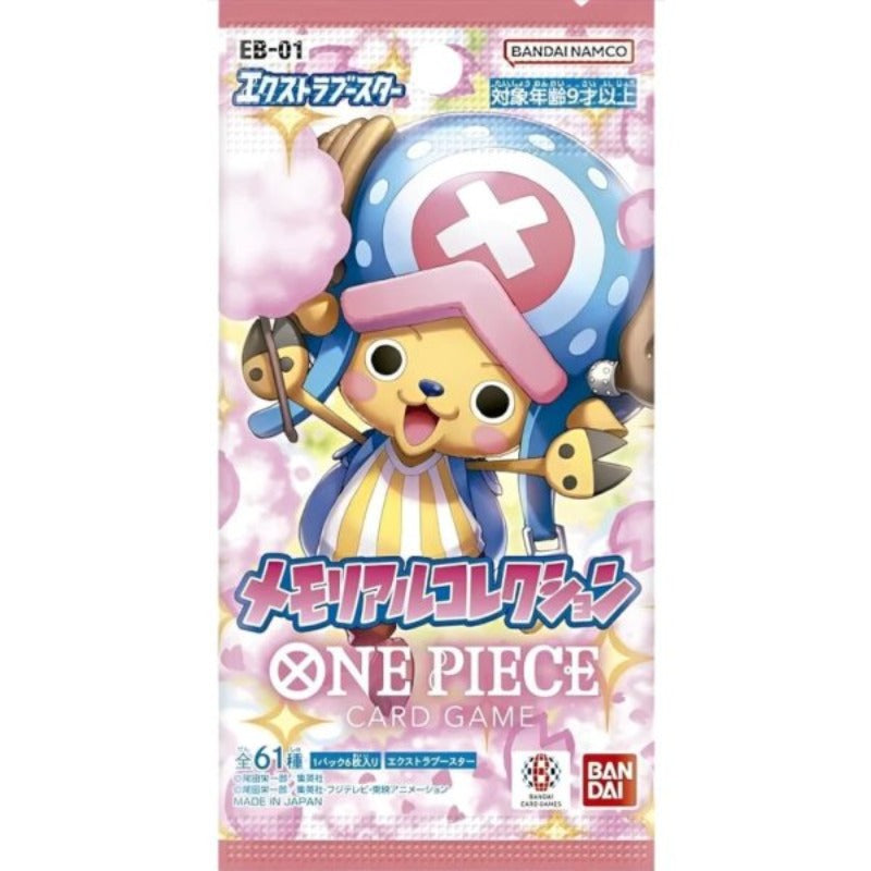 One Piece Card Game EB-01 Booster Japanisch TCG Sammelkartenspiel 