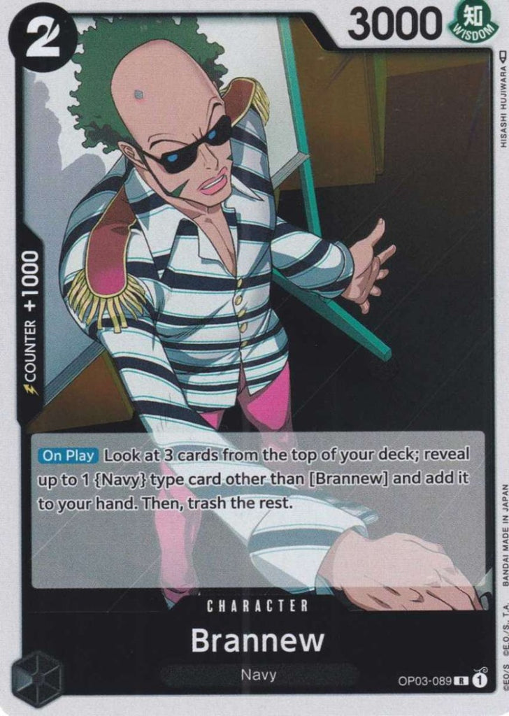 One Piece Card Game Einzelkarten Brannew Rare OP03-089 CHARACTER Pillars of Strength - TCG Sammelkartenspiel