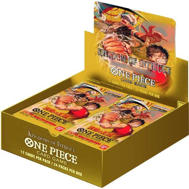 One Piece Card Game -Kingdoms Of Intrigue- OP-04 Booster Display (24 Packs) Englisch