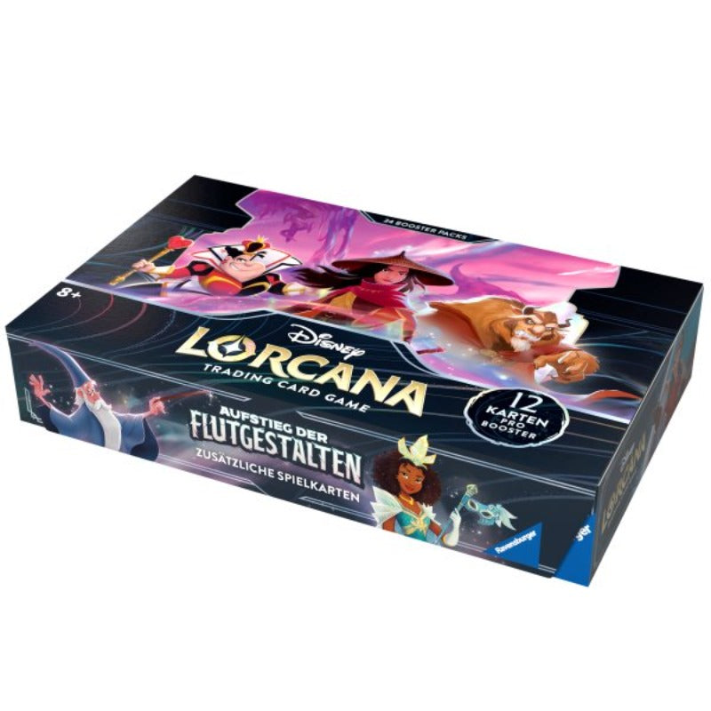 Disney Lorcana: Aufstieg der Flutgestalten -  Booster Display  24 Packs Deutsch TCG Sammelkartenspiel