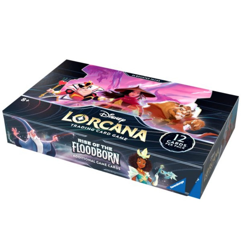 Disney Lorcana: Rise of the Floodborn - Booster Display 24  Packs Englisch TCG Sammelkartenspiel 