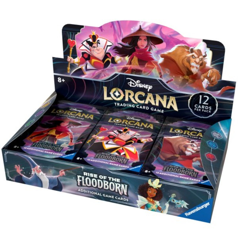 Disney Lorcana: Rise of the Floodborn - Booster Display 24  Packs Englisch TCG Sammelkartenspiel 