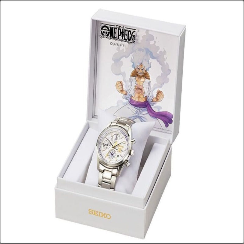 Seiko X ONE PIECE Monkey D. Ruffy Gear 5 Edition Collaboration Limited Edition Quarz-Chronograph –