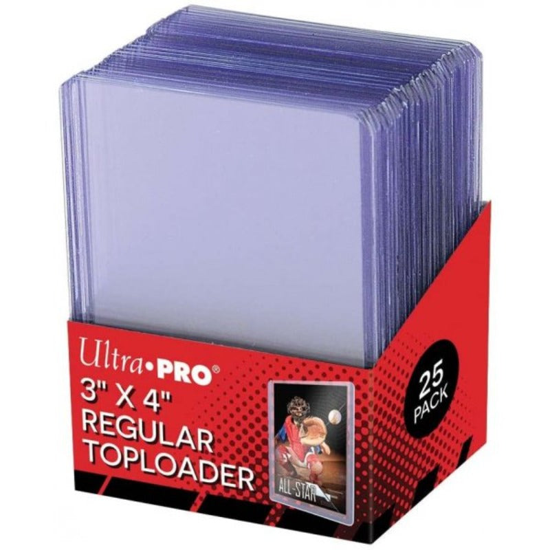 Ultra Pro Regular Toploader (extrem dicke Schutzhüllen) - 25 Stück - TCG Sammelkartenspiel