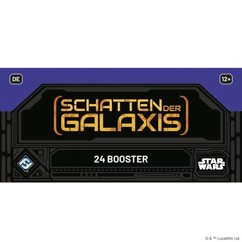 Star Wars: Unlimited – Schatten der Galaxis Booster-Display (Deutsch) TCG Sammelkartenspiel 