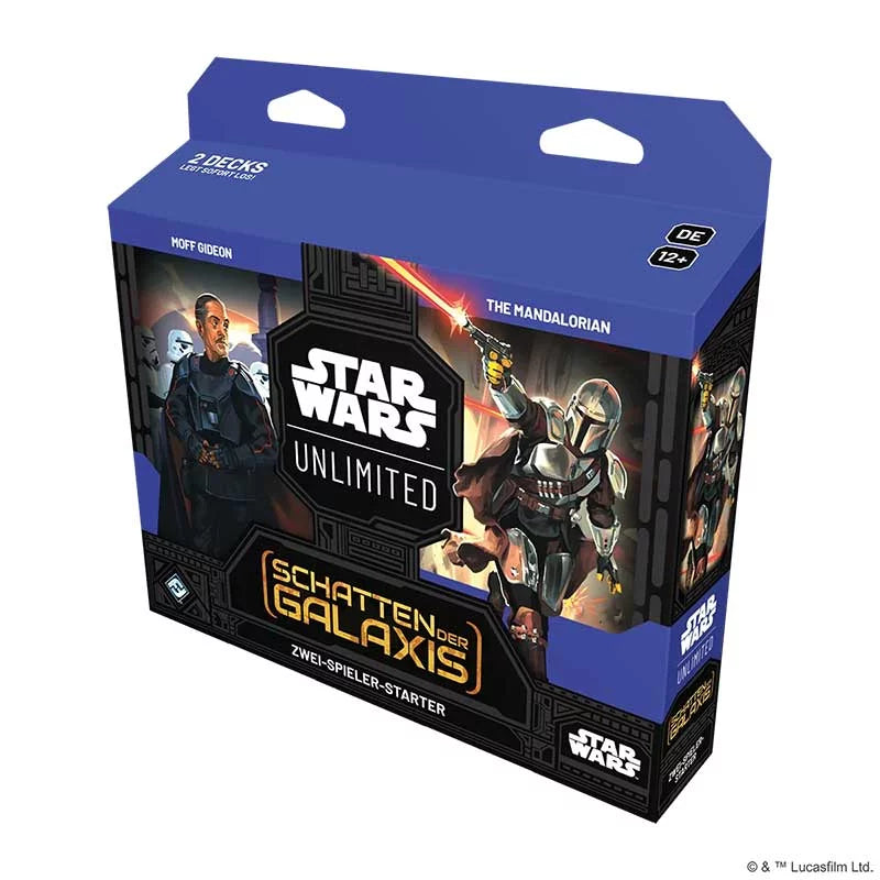 Star Wars: Unlimited – Schatten der Galaxis Zwei-Spieler-Starter (Deutsch) TCG Sammelkartenspiel