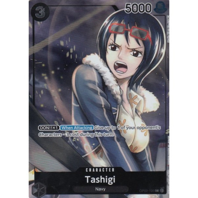 One Piece Card Game OP-02 Display Tashigi (Box Topper) OP02-105 Character - TCG Sammelkartenspiel