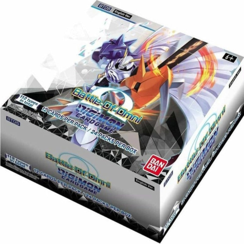 Digimon Card Game Battle Of Omni Booster Display BT05 (24 Packs) Englisch