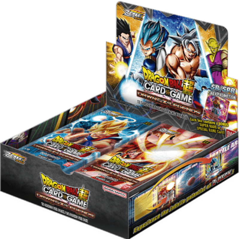 Dragon Ball Super Card Game - Zenkai Series Dawn of the Z-Legends B18 Booster Display (24 Packs) Englisch - TCG Sammelkartenspiel